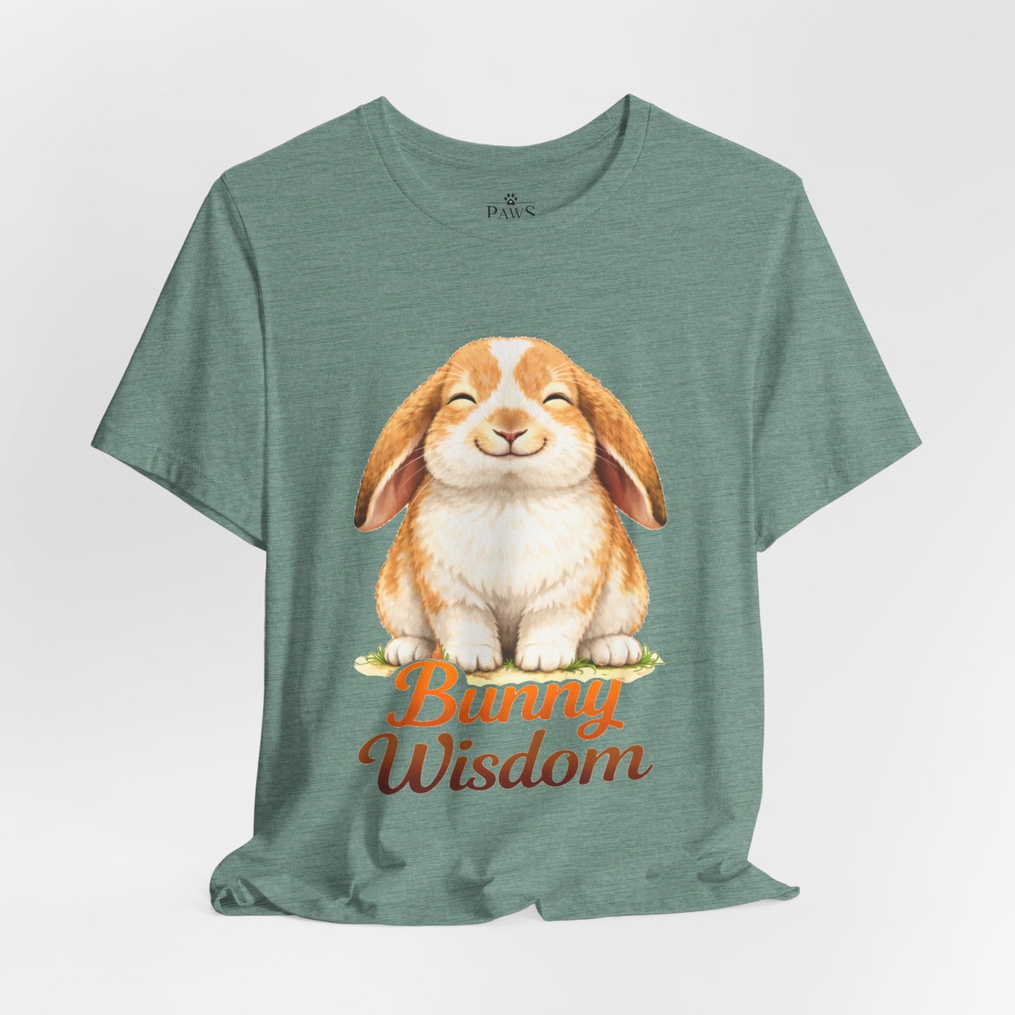 Bunny Wisdom - Soft Unisex Cat T-Shirt