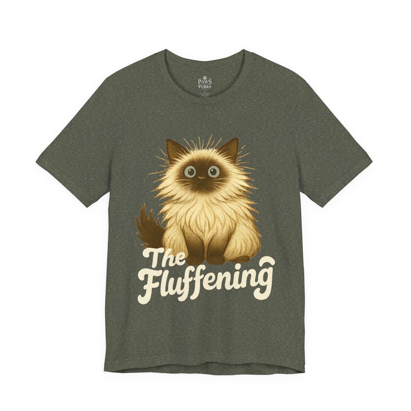 The Fluffening - Soft Unisex Cat T-Shirt