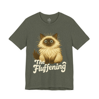 The Fluffening - Soft Unisex Cat T-Shirt