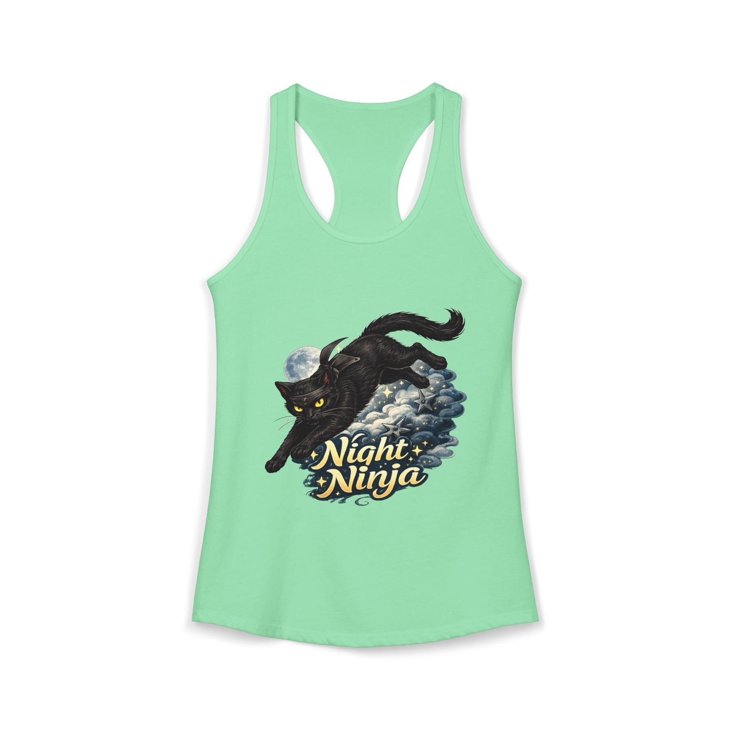 Night Ninja – Women’s Racerback Tank Top