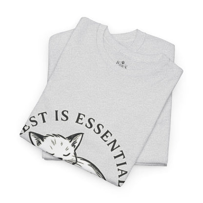 Rest Is Essential Coffee Cat - Classic Unisex T-Shirt
