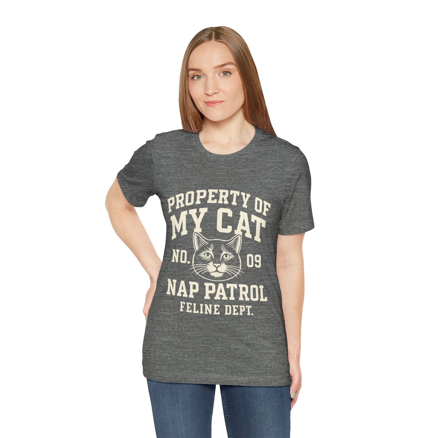 Property of My Cat Nap Patrol - Soft Unisex T-Shirt