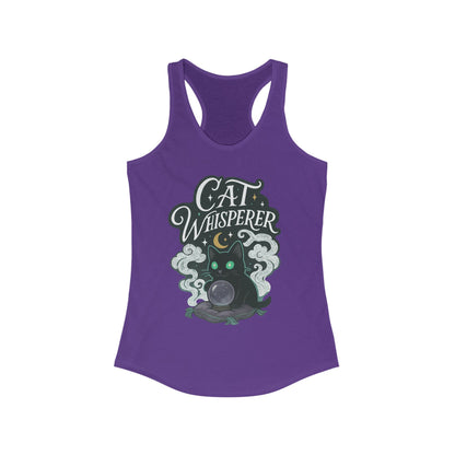 Cat Whisperer - Seasonal Only - Women’s Racerback Tank Top