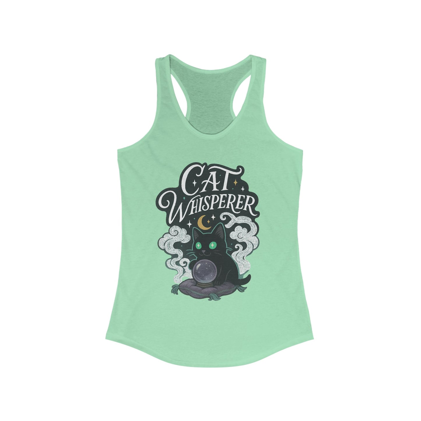 Cat Whisperer - Seasonal Only - Women’s Racerback Tank Top