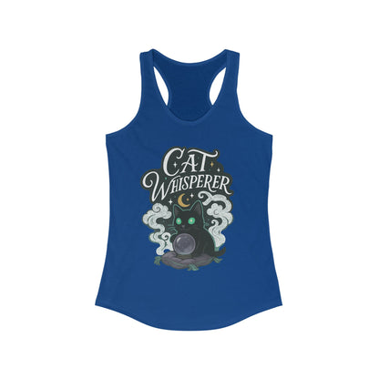 Cat Whisperer - Seasonal Only - Women’s Racerback Tank Top