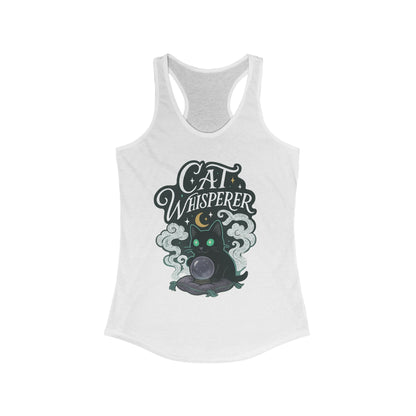 Cat Whisperer - Seasonal Only - Women’s Racerback Tank Top