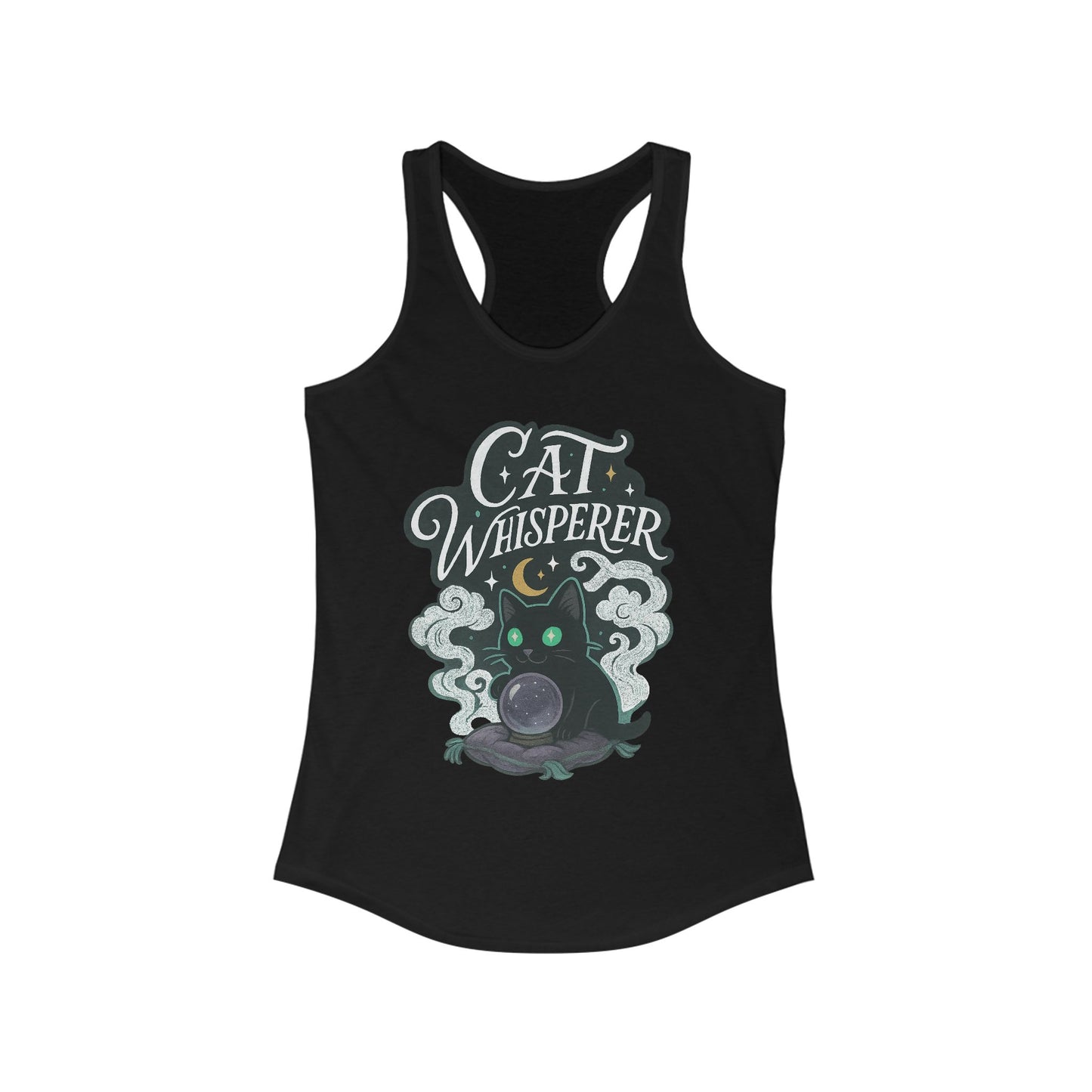 Cat Whisperer - Seasonal Only - Women’s Racerback Tank Top