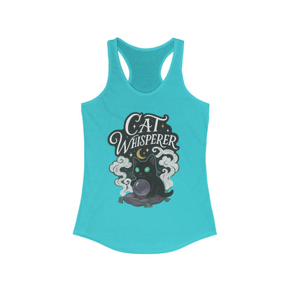 Cat Whisperer - Seasonal Only - Women’s Racerback Tank Top
