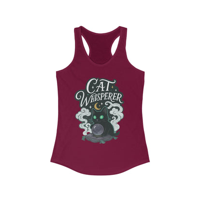 Cat Whisperer - Seasonal Only - Women’s Racerback Tank Top