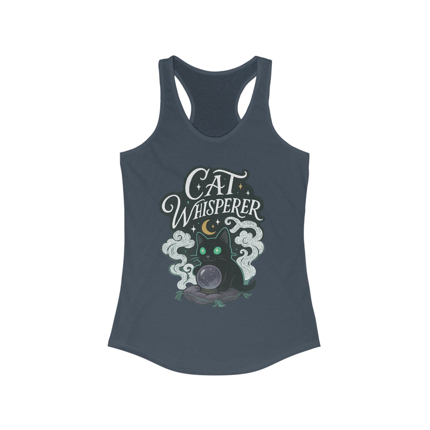 Cat Whisperer - Seasonal Only - Women’s Racerback Tank Top