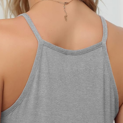 Feel the Rumble, Love the Snuggle - Women's Camisole Cat Pajama Set