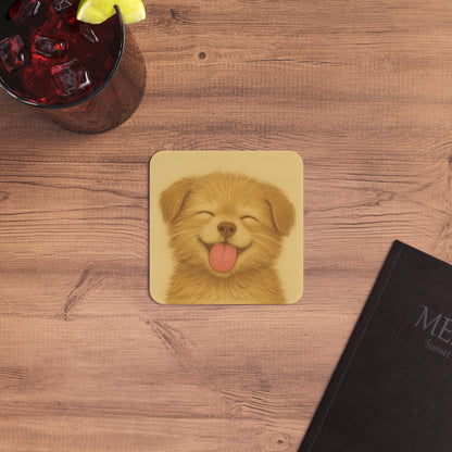 Puppy Licks - Neoprene 4" Coasters