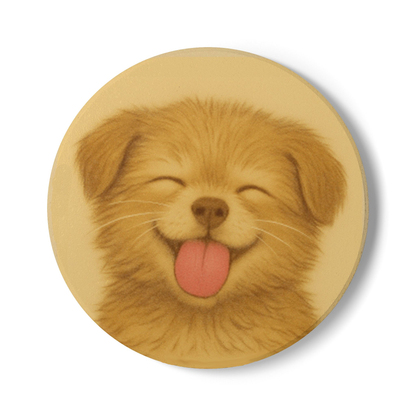 Puppy Licks - Neoprene 4" Coasters