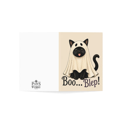 Boo... Blep! – Cat & Dog Halloween Greeting Cards