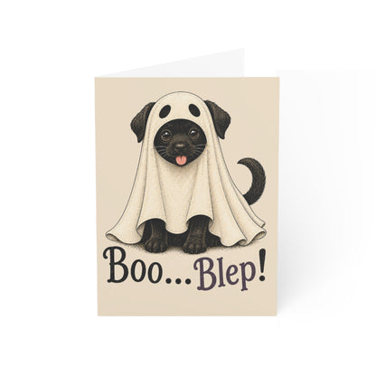 Boo... Blep! – Cat & Dog Halloween Greeting Cards