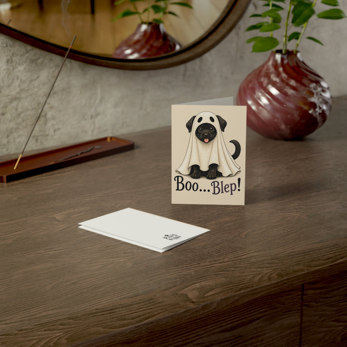 Boo... Blep! – Cat & Dog Halloween Greeting Cards