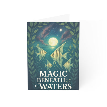 "Magic Beneath the Waters" - Mystical Pets Greeting Card