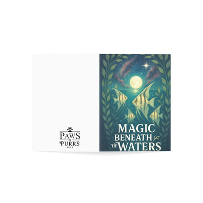"Magic Beneath the Waters" - Mystical Pets Greeting Card