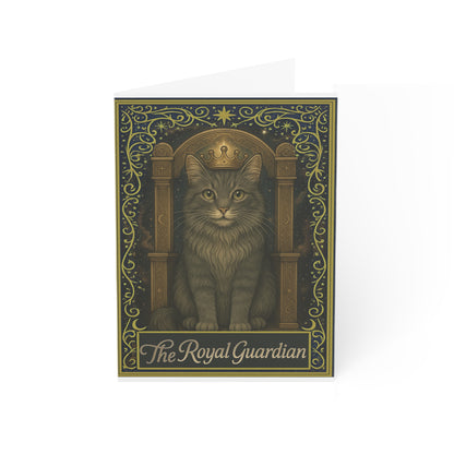 "Royal Guardian" - Mystical Cats Greeting Card