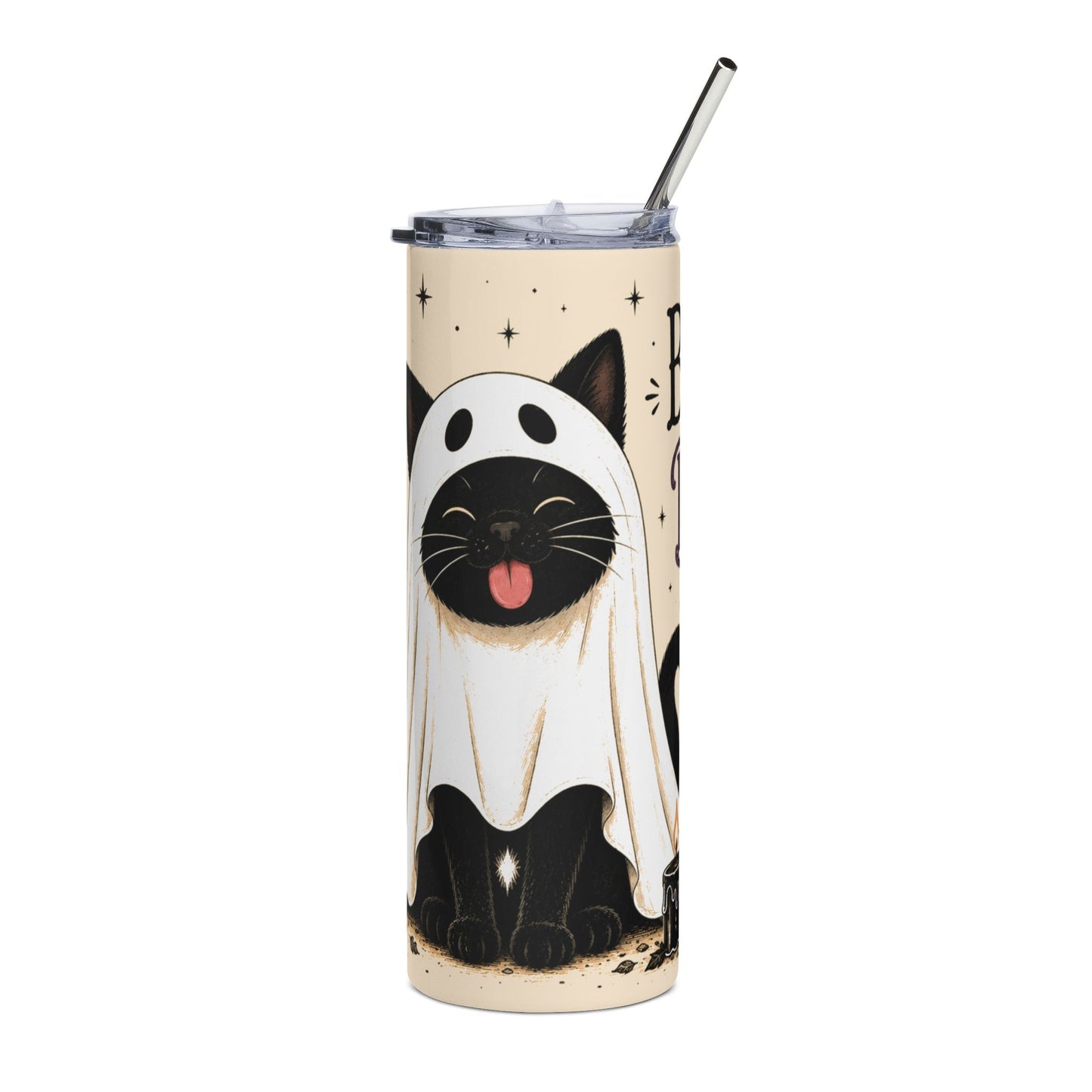 Boo Blep! - 20oz Glow-in-the-Dark Steel Tumbler