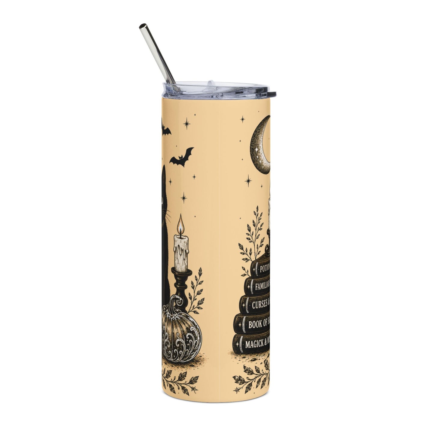 Nine Lives - 20oz Glow-in-the-Dark Steel Tumbler