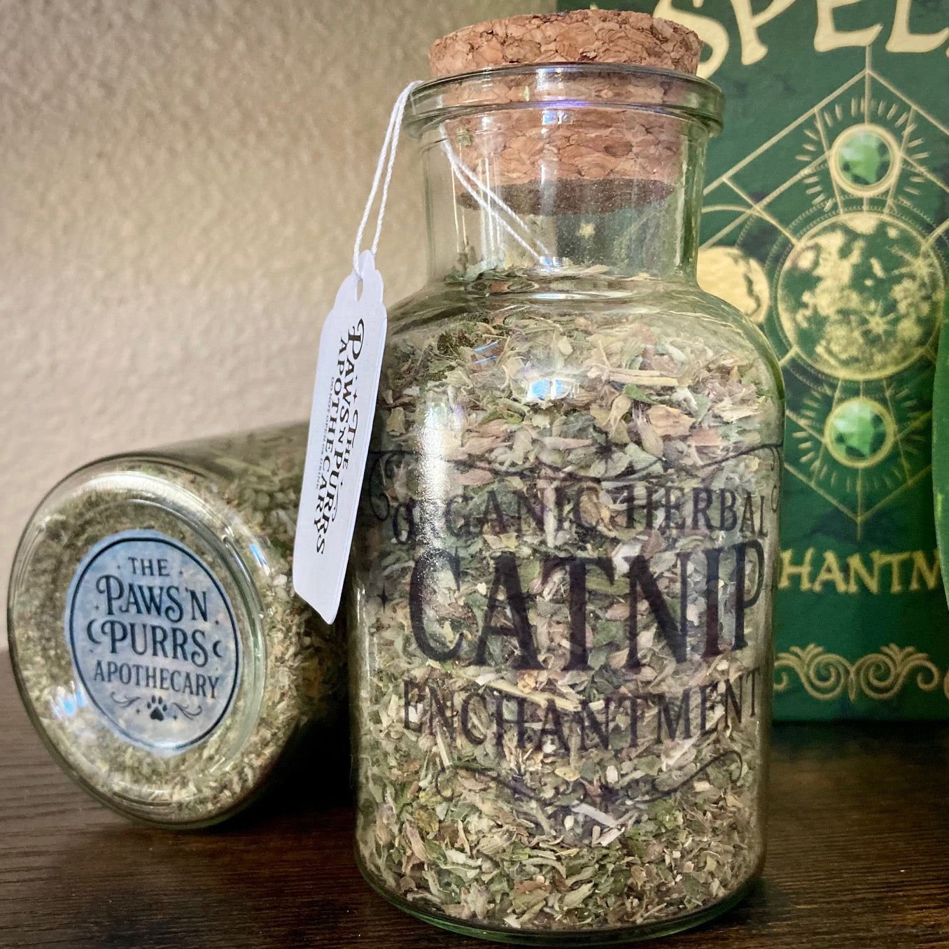 Organic Herbal Catnip Enchantments – Bottles & Vials