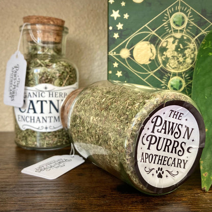 Organic Herbal Catnip Enchantments – Bottles & Vials