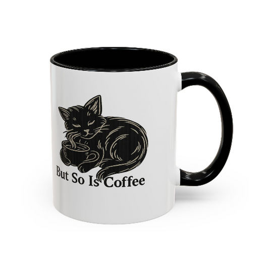 Rest Is Essential, But So Is Coffee – Cat Lovers 11oz Mug