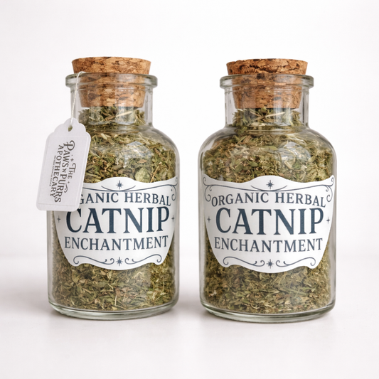 Organic Herbal Catnip Enchantments – Bottles & Vials