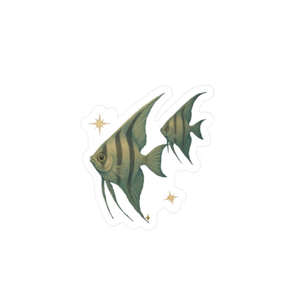 Magical Angels - Fish Sticker