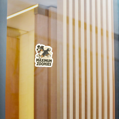 Maximum Zoomies - Australian Shepherd Dog Sticker