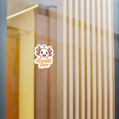 Axolotl Love - Fish Sticker