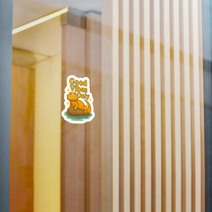 Good Vibes Only - Bearded Dragon Sticker