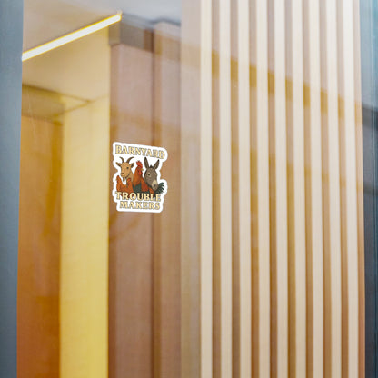 Barnyard Troublemakers - Exotic Pet Group Sticker