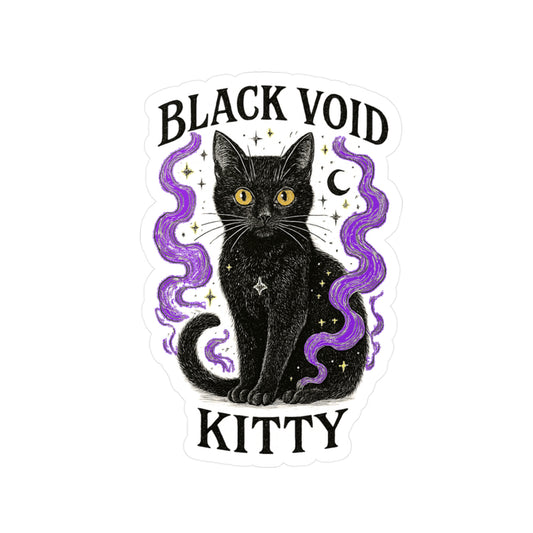 Black Void Kitty - Limited-time Seasonal Design Sticker