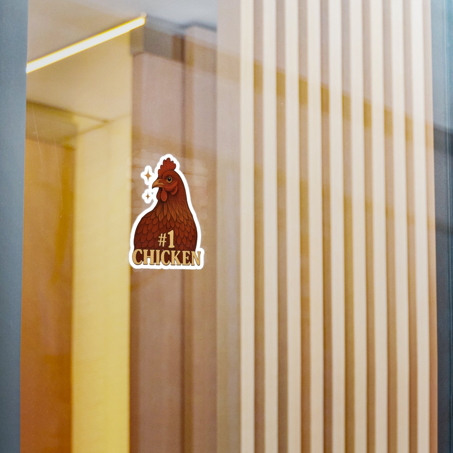 #1 Chicken - Sticker