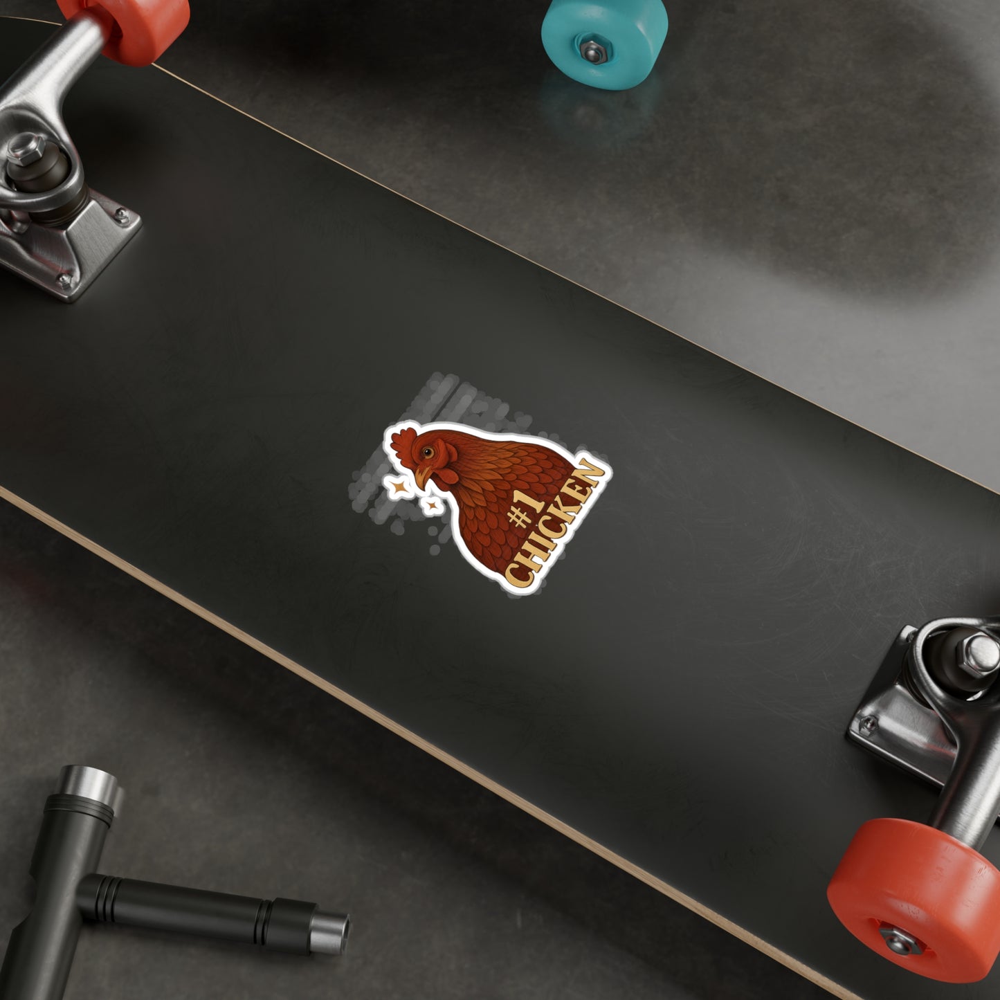 #1 Chicken - Sticker