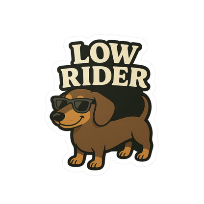 Low Rider - Dachshund Dog Sticker