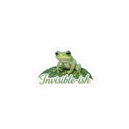 Invisible-ish - Glass Frog Sticker