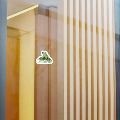 Invisible-ish - Glass Frog Sticker