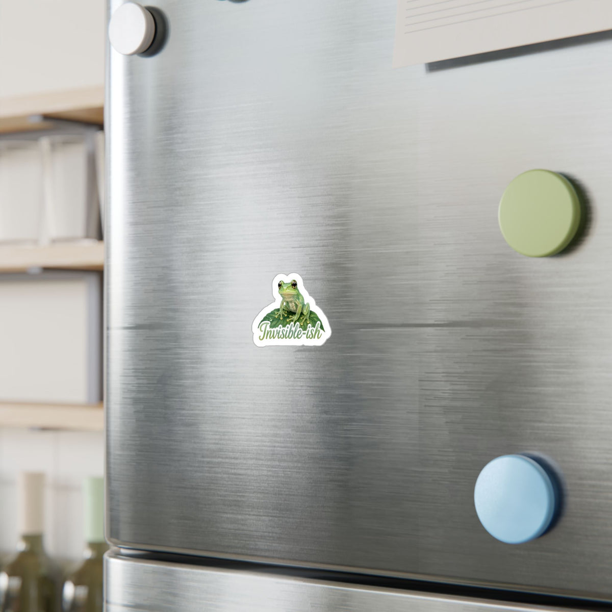 Invisible-ish - Glass Frog Sticker