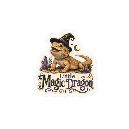 Little Magic Dragon - Bearded Dragon Halloween Sticker