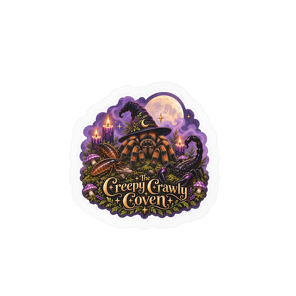 The Creepy Crawly Coven - Tarantula, Roach, Scorpion Halloween Sticker
