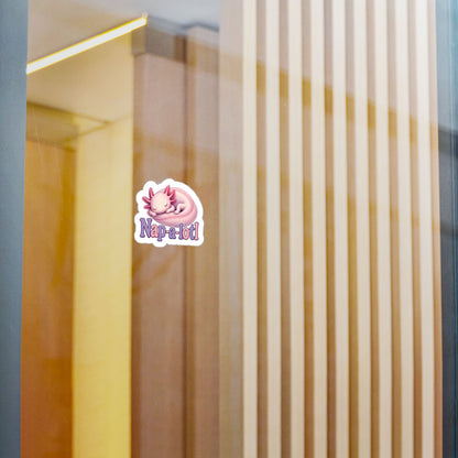 Nap-a-lotl - Axolotl Fish Sticker