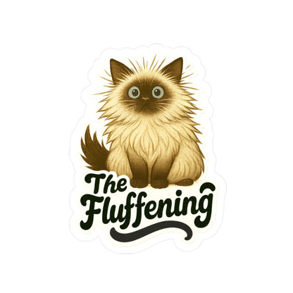 The Fluffening - Cat Sticker