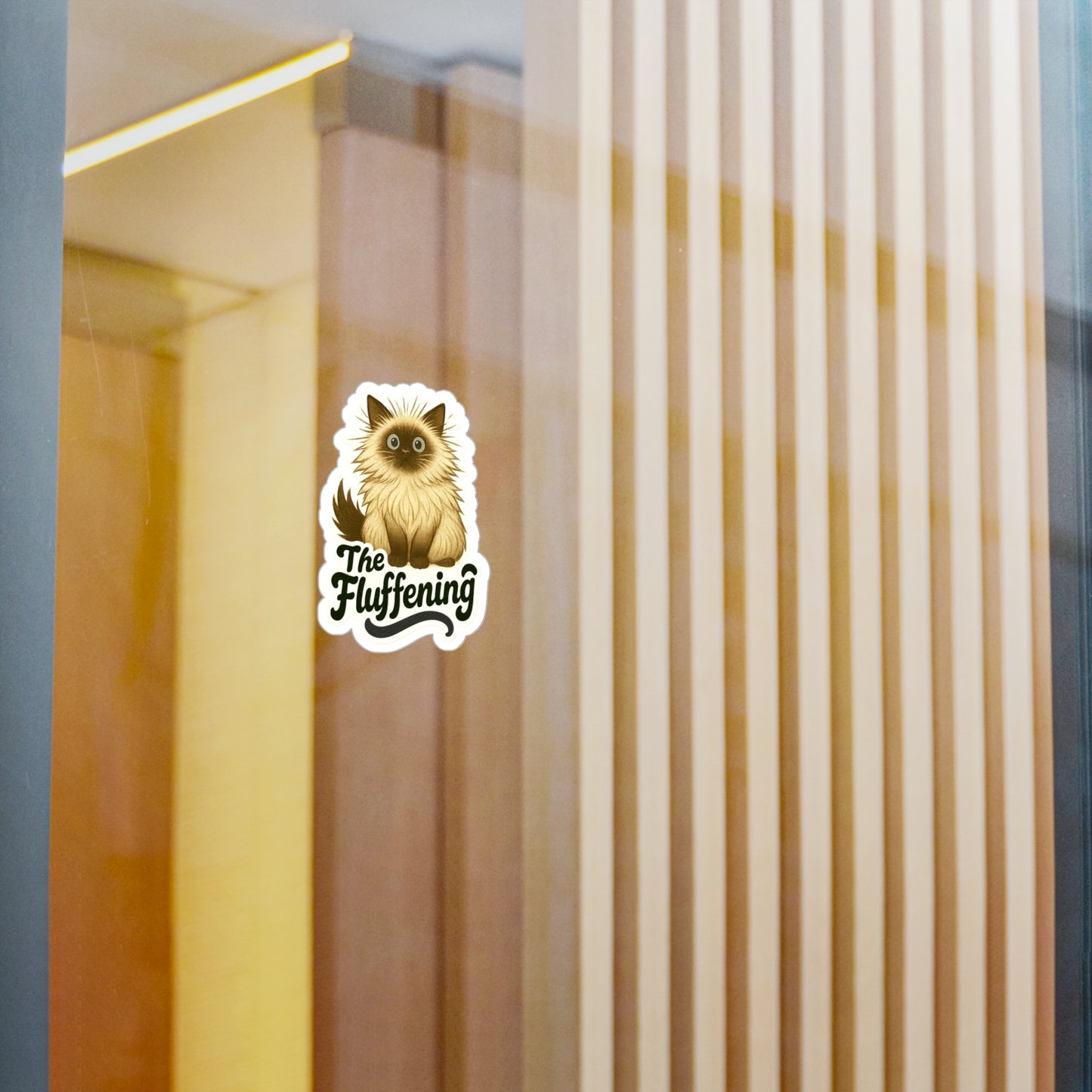 The Fluffening - Cat Sticker