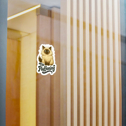 The Fluffening - Cat Sticker