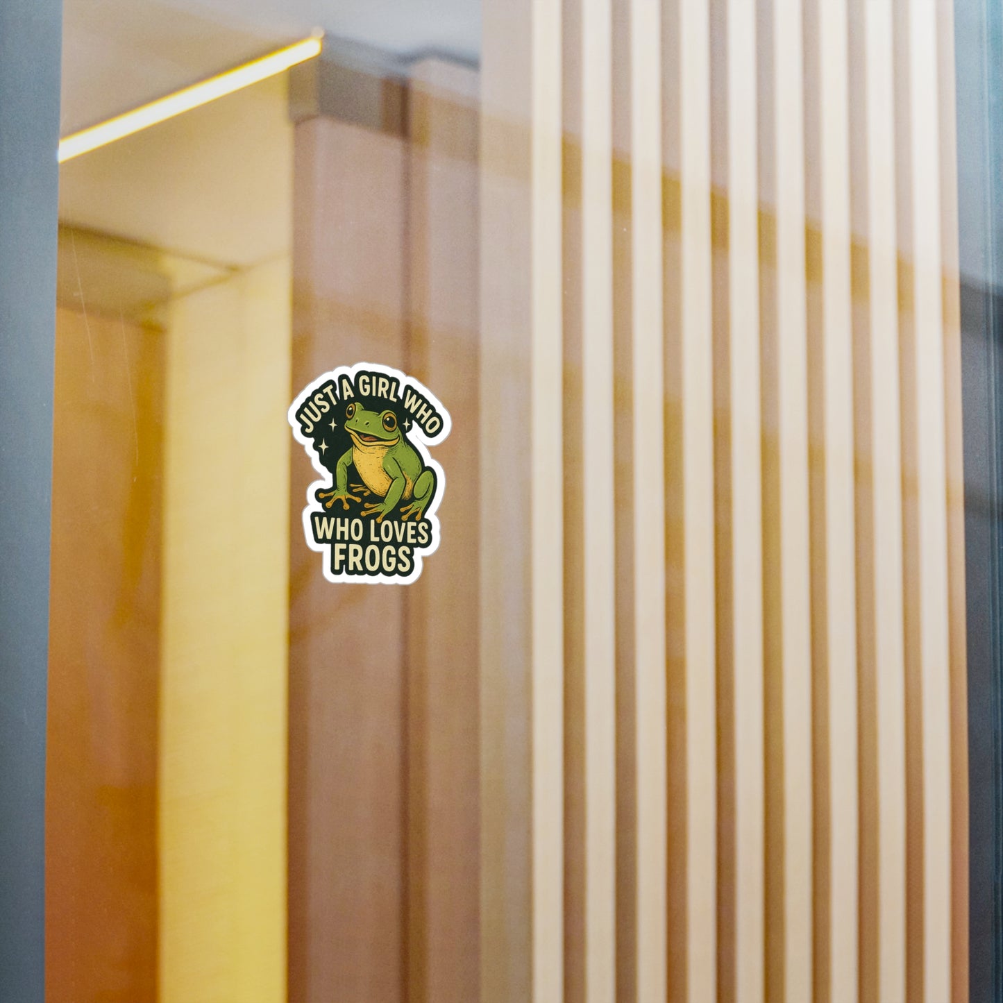 Just a Girl Who Loves Frogs - Frog Sticker