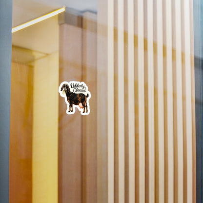 Udderly Obsessed - Nubian Goat Sticker
