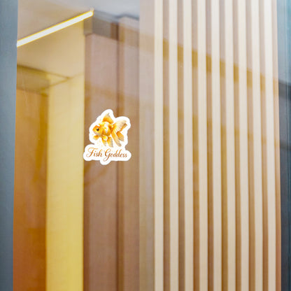 Fish Goddess - Fantail Goldfish Sticker